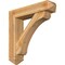 Ekena Millwork Legacy Arts and Crafts Rough Sawn Bracket w/ Offset Brace, Western Red Cedar, 8"W x 36"D x 36"H BKT0806X36X36LEC03RWR - alternate 1